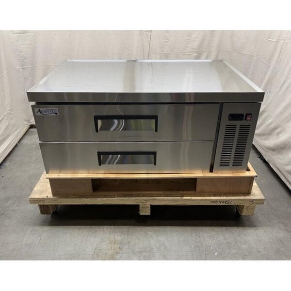Scratch and Dent Avantco CBE-48-HC 48" 2 Drawer Refrigerated Chef Base