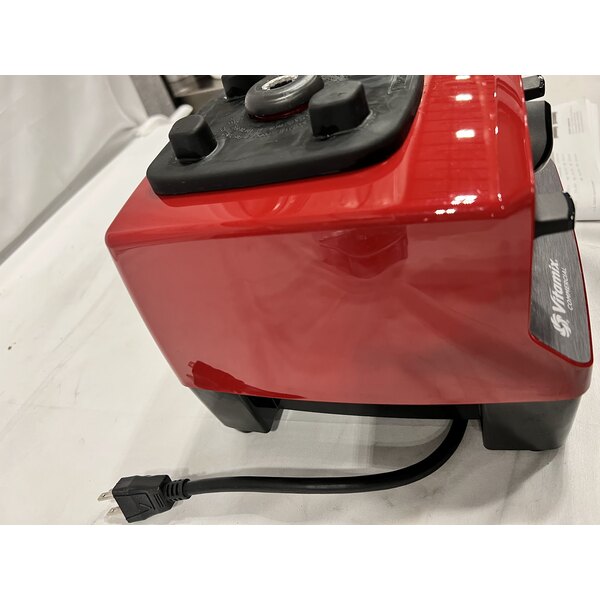 Scratch and Dent Vitamix 62825 Drink Machine Advance 2.3 hp Red Blender with 48 oz. Container - 120V