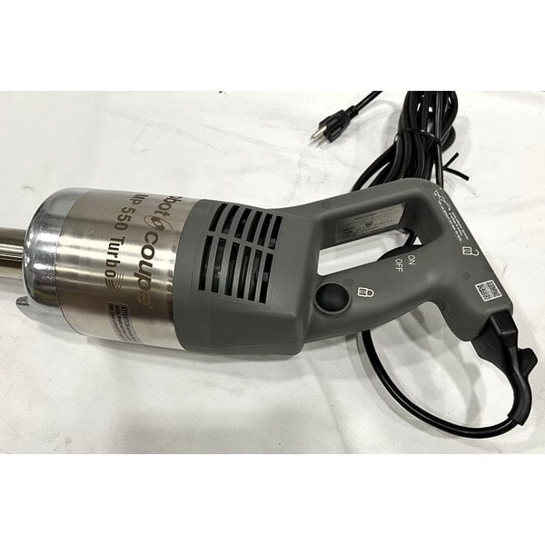 Scratch and Dent Robot Coupe MP550 Turbo 21" Single Speed Immersion Blender - 1 1/5 HP