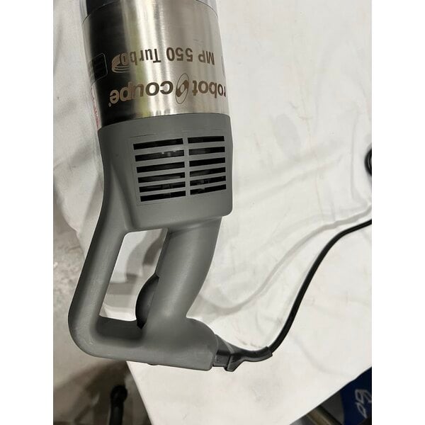 Scratch and Dent Robot Coupe MP550 Turbo 21" Single Speed Immersion Blender - 1 1/5 HP
