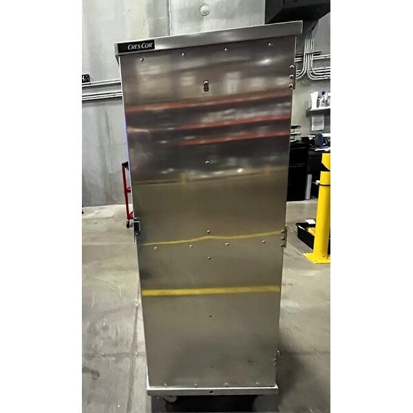 Scratch and Dent Cres Cor 101-1520-20 Aluminum 20 Tray Meal Delivery Cart