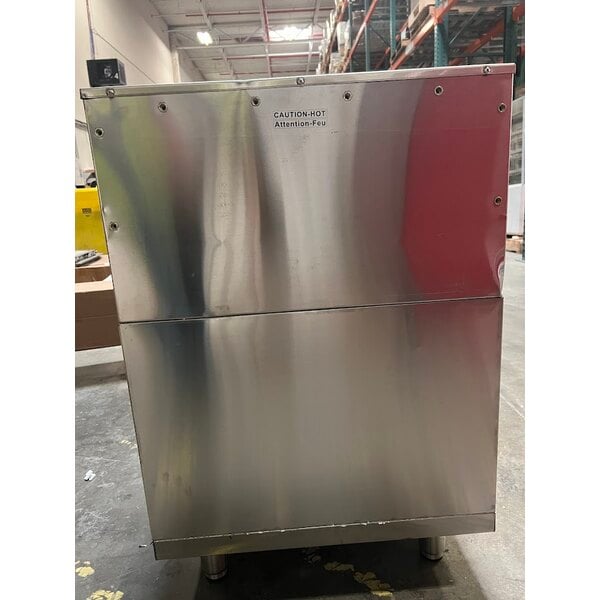 Scratch and Dent ServIt Three Pan Sealed Well Electric Steam Table with Partially Enclosed Base - 120V, 1500W
