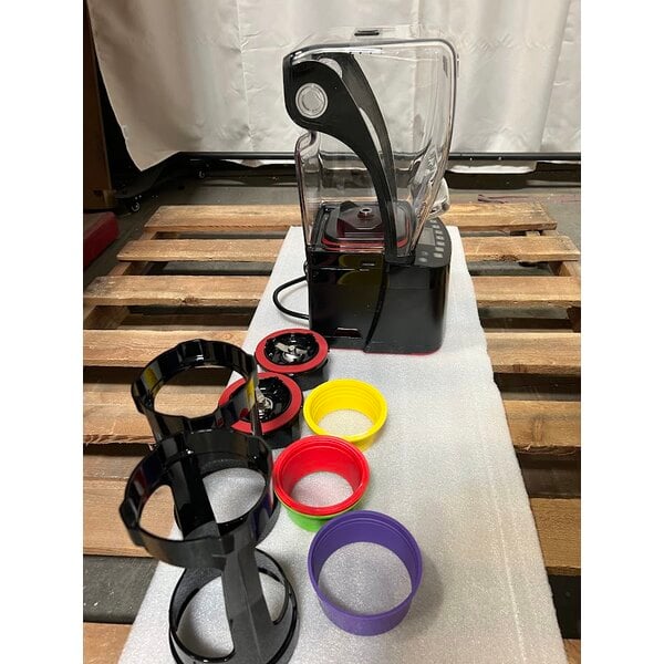 Scratch and Dent Blendtec SNBS2C2901-B1K Stealth 895 3.8 hp Nitro Blender with Sound Enclosure and Jarless Blending - 120V