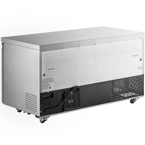 Scratch and Dent Avantco SS-UC-60R-HC 60" Stainless Steel ADA Height Undercounter Refrigerator
