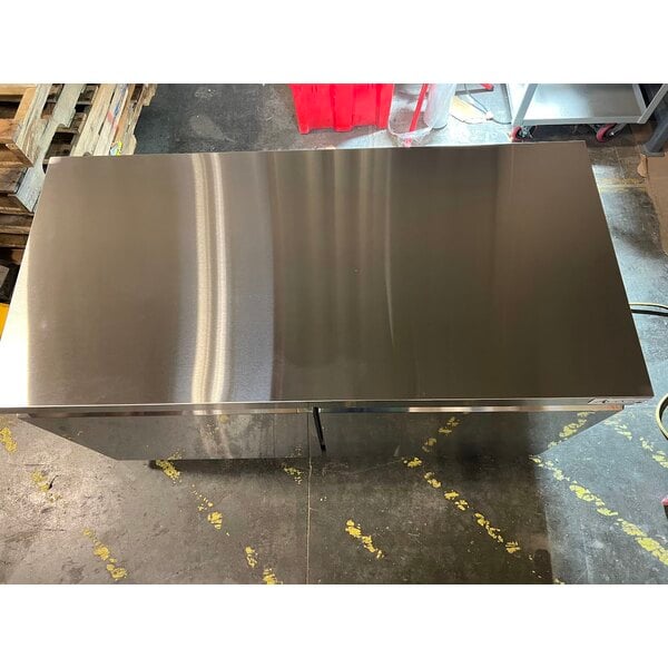 Scratch and Dent Avantco SS-UC-60R-HC 60" Stainless Steel ADA Height Undercounter Refrigerator