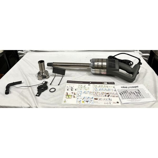 Scratch and Dent Robot Coupe MP450 Turbo 18" Single Speed Immersion Blender - 1 1/10 HP