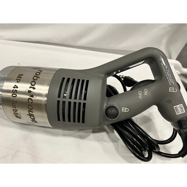 Scratch and Dent Robot Coupe MP450 Turbo 18" Single Speed Immersion Blender - 1 1/10 HP