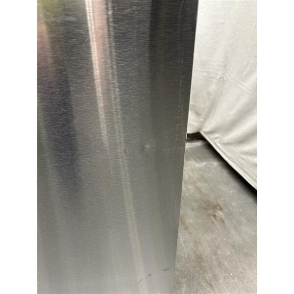 Scratch and Dent Avantco SS-PT-48-HC 46 3/4" 2 Door Stainless Steel Refrigerated Sandwich Prep Table