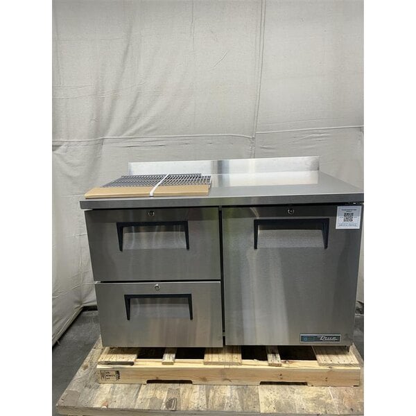 Scratch and Dent True TWT-48D-2-ADA-HC 48 3/8" ADA Compliant Worktop Refrigerator with Two Drawers and One Door