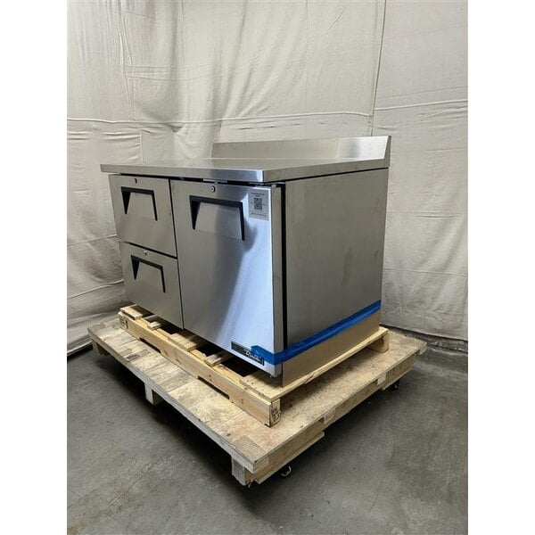 Scratch and Dent True TWT-48D-2-ADA-HC 48 3/8" ADA Compliant Worktop Refrigerator with Two Drawers and One Door