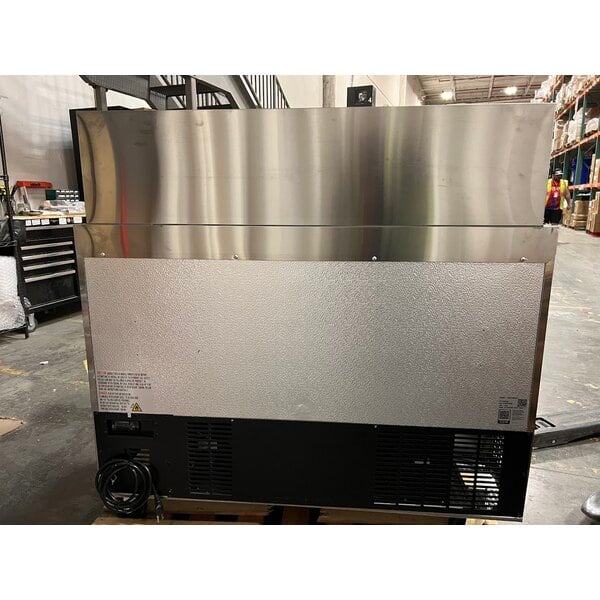 Scratch and Dent Avantco APT-48M-HC 47" 2 Door Mega Top Refrigerated Sandwich Prep Table