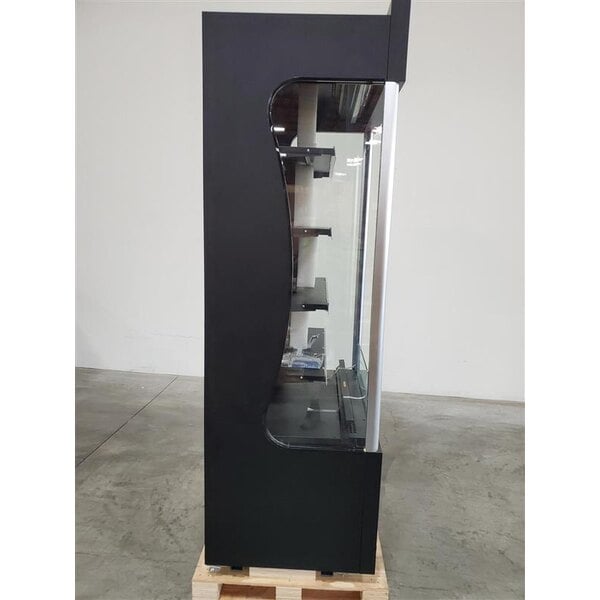 Scratch and Dent Avantco VAC-36B 35 1/2" Customizable Black Refrigerated Air Curtain Merchandiser