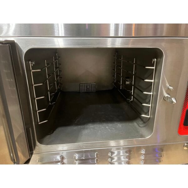 Scratch and Dent Vulcan C24EA3-1100 PLUS 3 Pan Electric Countertop Convection Steamer with Basic Controls - 208V, 8.5 kW