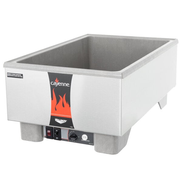 Scratch and Dent Vollrath 72023 Cayenne Full Size Heat 'n Serve Ultra Countertop Rethermalizer - 120V, 1440W