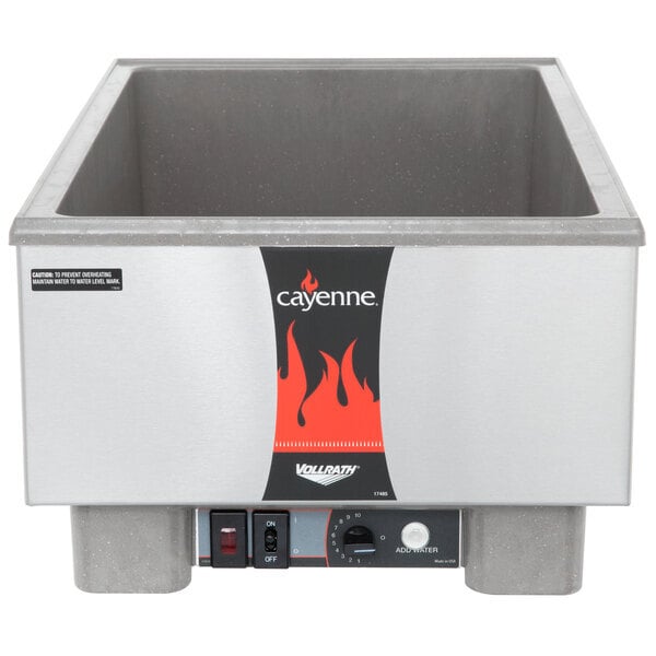 Scratch and Dent Vollrath 72023 Cayenne Full Size Heat 'n Serve Ultra Countertop Rethermalizer - 120V, 1440W