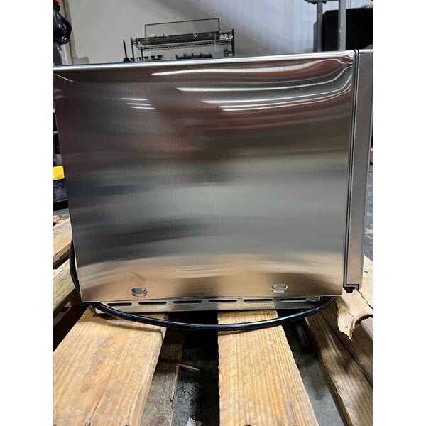 Scratch and Dent Amana RCS10DSE Medium Volume Stainless Steel Commercial Microwave - 120V, 1000W
