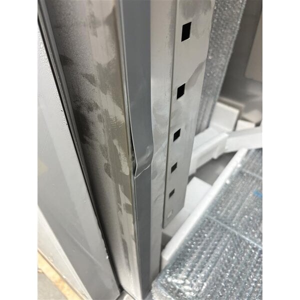 Scratch and Dent Avantco SS-3F-HC 81 5/16" Stainless Steel Solid Door Reach-In Freezer