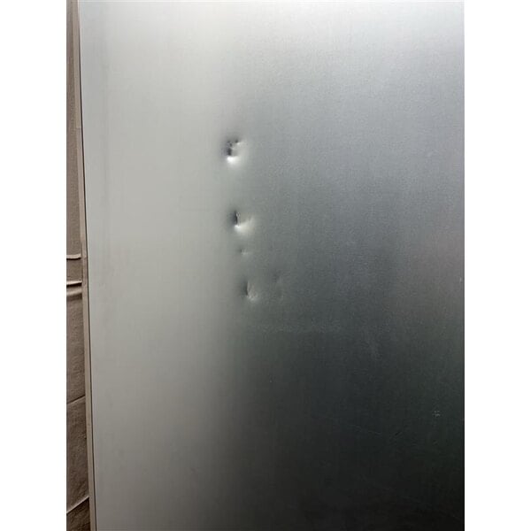 Scratch and Dent Avantco SS-3F-HC 81 5/16" Stainless Steel Solid Door Reach-In Freezer