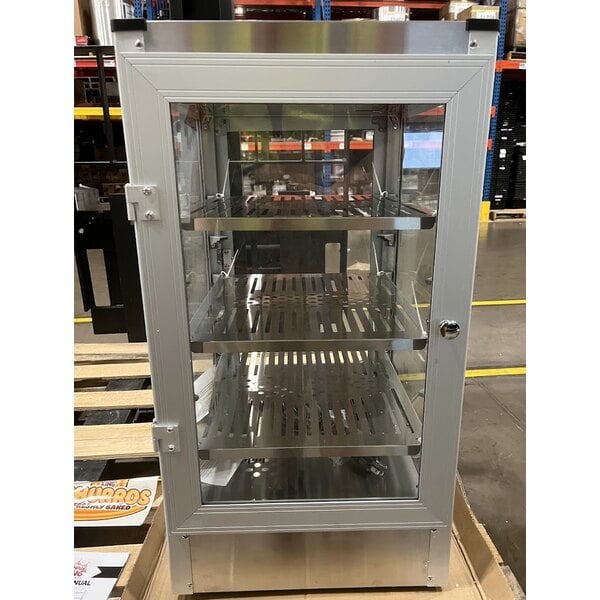 Scratch and Dent Carnival King HPW-12D2S 12" Full Service Warmer / Merchandiser - 120V, 500W
