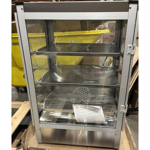 Scratch and Dent Carnival King HPW-12D2S 12" Full Service Warmer / Merchandiser - 120V, 500W