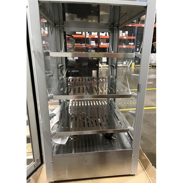 Scratch and Dent Carnival King HPW-12D2S 12" Full Service Warmer / Merchandiser - 120V, 500W