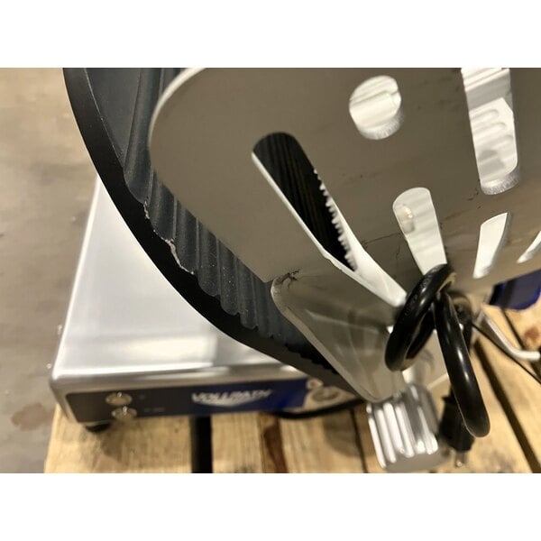 Scratch and Dent Vollrath 40955 13" Heavy Duty Deluxe Meat Slicer with Safe Blade Removal System - 1/2 hp