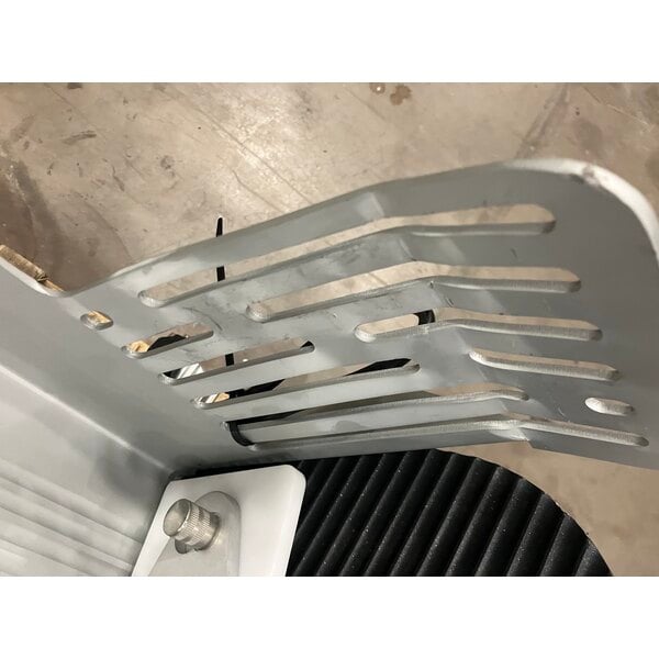 Scratch and Dent Vollrath 40955 13" Heavy Duty Deluxe Meat Slicer with Safe Blade Removal System - 1/2 hp