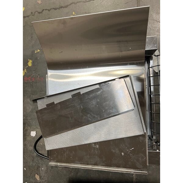 Scratch and Dent Avantco T3600D Commercial 14 1/2" Wide Conveyor Toaster with 3" Opening - 240V, 3600W, 1200 Slices per Hour