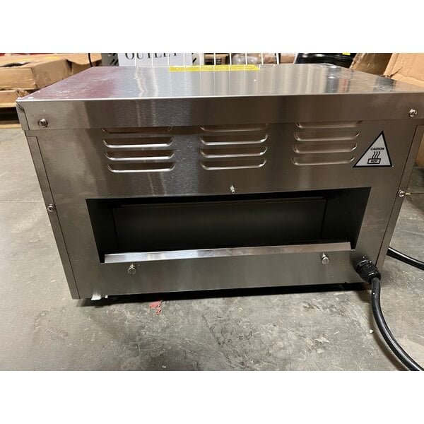 Scratch and Dent Avantco T3600D Commercial 14 1/2" Wide Conveyor Toaster with 3" Opening - 240V, 3600W, 1200 Slices per Hour