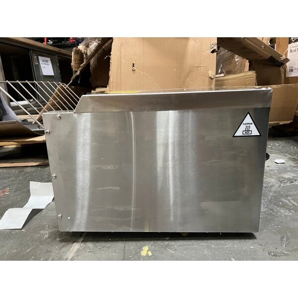 Scratch and Dent Avantco T3600D Commercial 14 1/2" Wide Conveyor Toaster with 3" Opening - 240V, 3600W, 1200 Slices per Hour