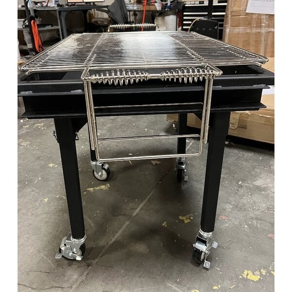 Scratch and Dent Backyard Pro CHAR-30 30" Heavy-Duty Steel Charcoal Grill with Adjustable Grates, Removable Legs, and Cover
