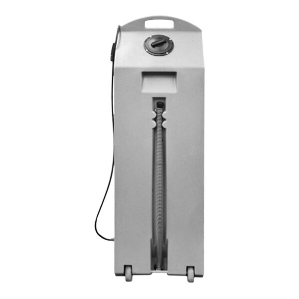 Scratch and Dent PolyJohn PSW3-2000G Encore Gray 15.5 Gallon Heated Portable Hand Sink with Foot Pedal - 110V
