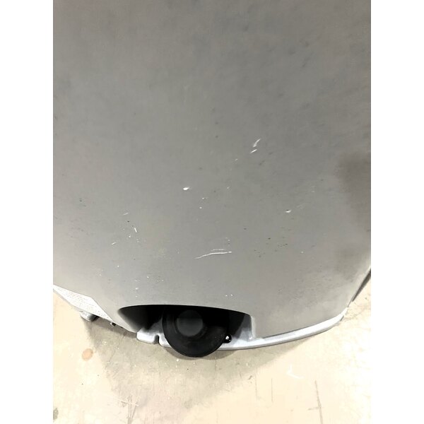 Scratch and Dent PolyJohn PSW3-2000G Encore Gray 15.5 Gallon Heated Portable Hand Sink with Foot Pedal - 110V