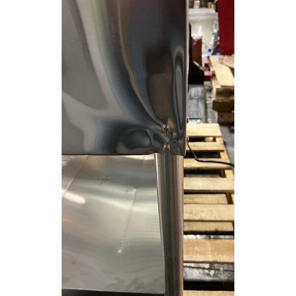 Scratch and Dent Avantco STE-3S Three Pan Open Well Electric Steam Table with Undershelf - 120V, 1500W