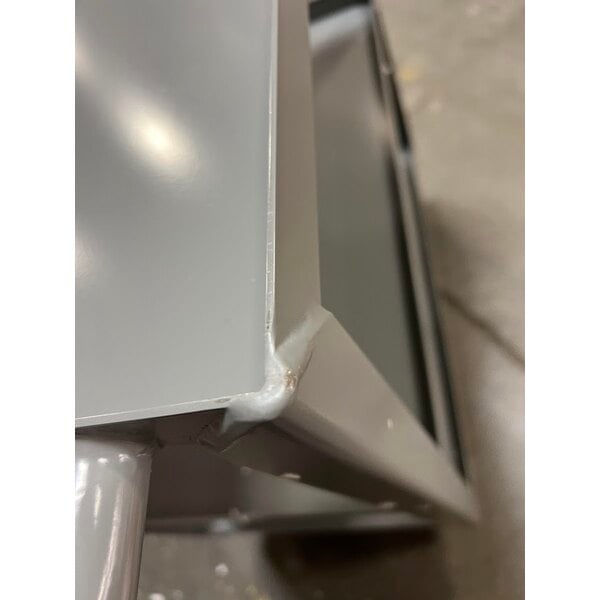 Scratch and Dent Lavex 30" x 18" x 35" Three Tray Shelf Steel Utility Cart - Fully Welded