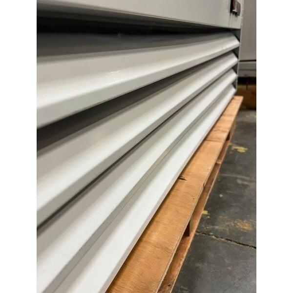 Scratch and Dent Avantco GDC-49F-HC 53" White Swing Glass Door Merchandiser Freezer with LED Lighting