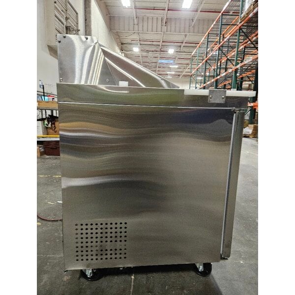 Scratch and Dent Avantco APT-48-HC 47" 2 Door Refrigerated Sandwich Prep Table