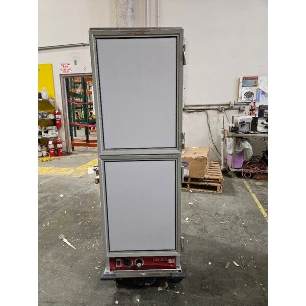 Scratch and Dent Avantco HPI-1836DC Full Size Insulated Heated Holding / Proofing Cabinet with Clear Dutch Doors - 120V