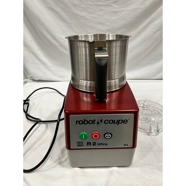 Scratch and Dent Robot Coupe R2UB 3 Qt. / 3 Liter Stainless Steel Batch Bowl Food Processor - 1 hp