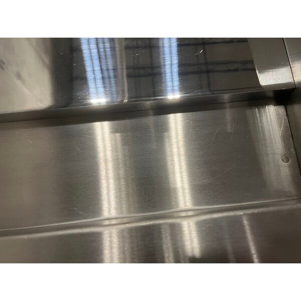 Scratch and Dent Cooking Performance Group GTU-CPG-48-N Ultra Series 48" Chrome Plated Natural Gas 4-Burner Countertop Griddle - 120,000 BTU