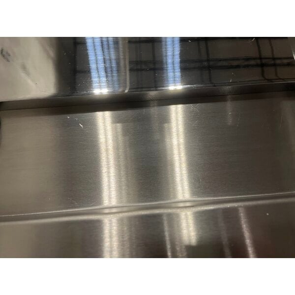 Scratch and Dent Cooking Performance Group GTU-CPG-48-N Ultra Series 48" Chrome Plated Natural Gas 4-Burner Countertop Griddle - 120,000 BTU