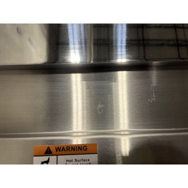 Scratch and Dent Cooking Performance Group GTU-CPG-48-N Ultra Series 48" Chrome Plated Natural Gas 4-Burner Countertop Griddle - 120,000 BTU