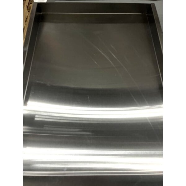 Scratch and Dent Cooking Performance Group GTU-CPG-48-N Ultra Series 48" Chrome Plated Natural Gas 4-Burner Countertop Griddle - 120,000 BTU