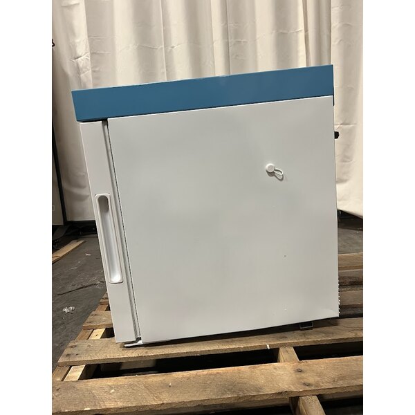 Scratch and Dent Summit Appliance ACR21WNSF456 EQTemp ACR Series 1.94 Cu. Ft. White / Blue Compact Reach-In Medical Refrigerator with Temperature-Monitored Vaccine Storage - 115V