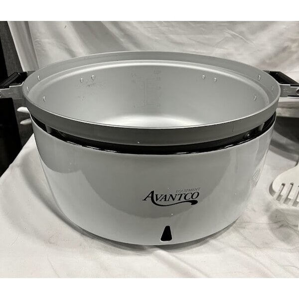 Scratch and Dent Avantco GRCNAT Natural Gas 110 Cup (55 Cup Raw) Gas Rice Cooker / Warmer - 24,000 BTU