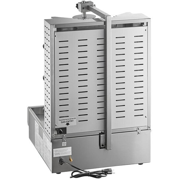 Scratch and Dent Avantco VB203 Gas Vertical Broiler - 65 lb. Capacity, 28,500 BTU