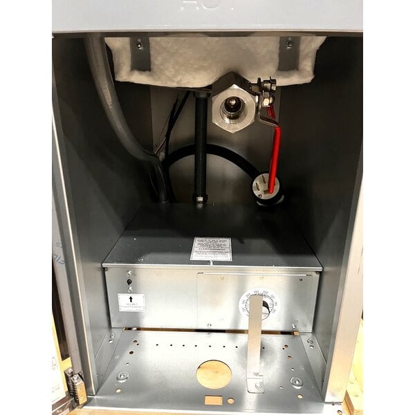 Scratch and Dent Dean by Frymaster SR114E Super Runner Economy 40 lb. Electric Floor Fryer - 208V, 3 Phase