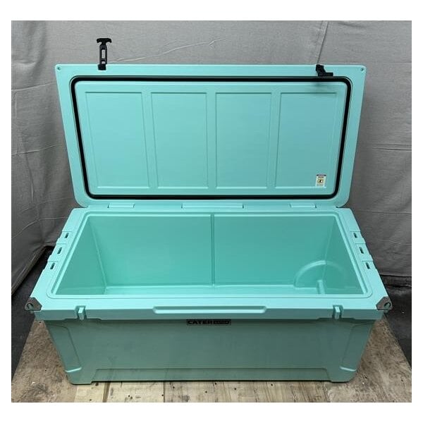 Scratch and Dent CaterGator CG170SF Seafoam 170 Qt. Rotomolded Outdoor Cooler / Ice Chest