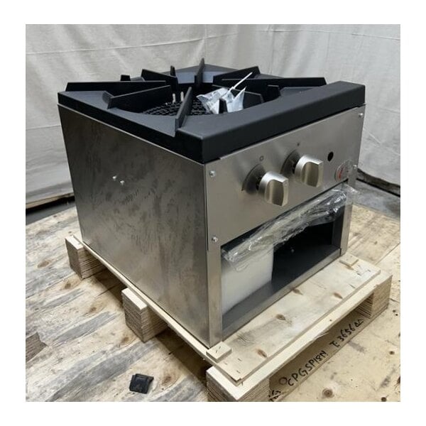 Scratch and Dent Cooking Performance Group CPG-SP-18-N Natural Gas Stock Pot Range - 80,000 BTU
