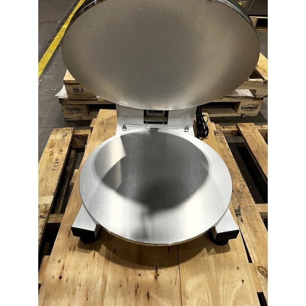 Scratch and Dent Estella DPC18P 18" Manual Clamshell Pizza Dough Press - 120V, 1200W